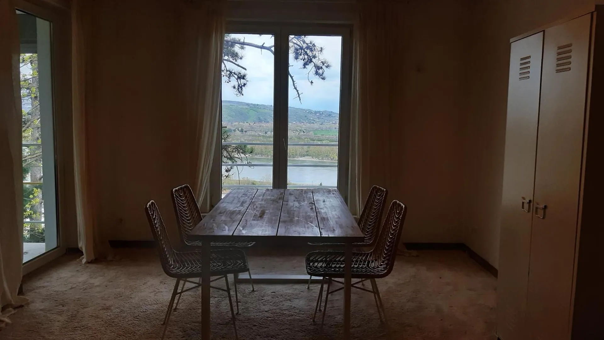 Apartament Donauruhe Und Aussicht Wiedeń